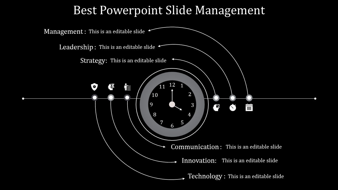 powerpoint slide management-grey